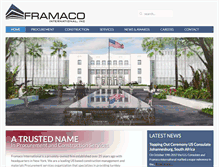 Tablet Screenshot of framaco.com
